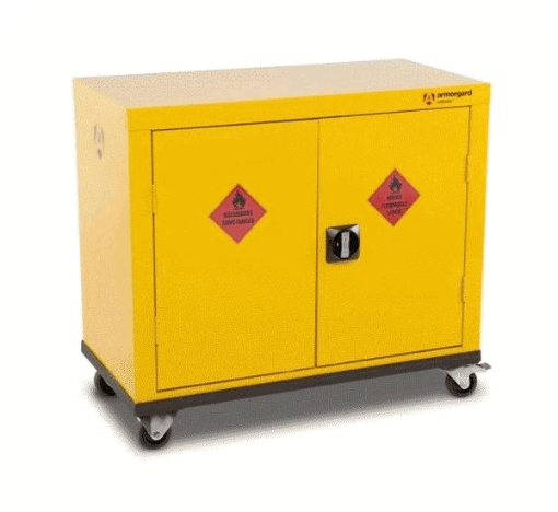 Picture of Armorgard Hazardous Mobile Cupboard 900x465x810 - HMC1