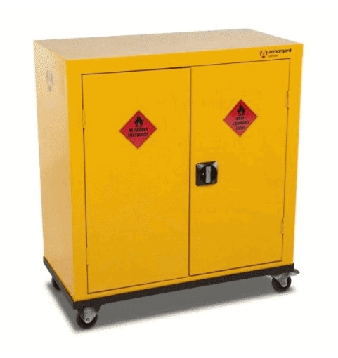 Picture of Armorgard Hazardous Mobile Cupboard 900x465x1010 - HMC2