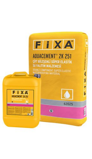 Picture of FIXA Aquacement 2K 251 x 35kg (Flexible Cementitious Slurry)