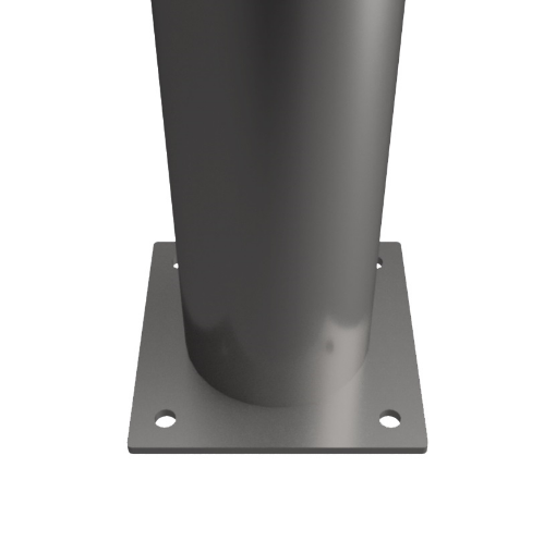 Picture of Galvanised and Powder-Coated Bollard - 1000mm Overall Length (Bolt Down)