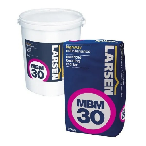 Larsen Manhole Bedding Mortar MBM 30 - 25Kg Tub