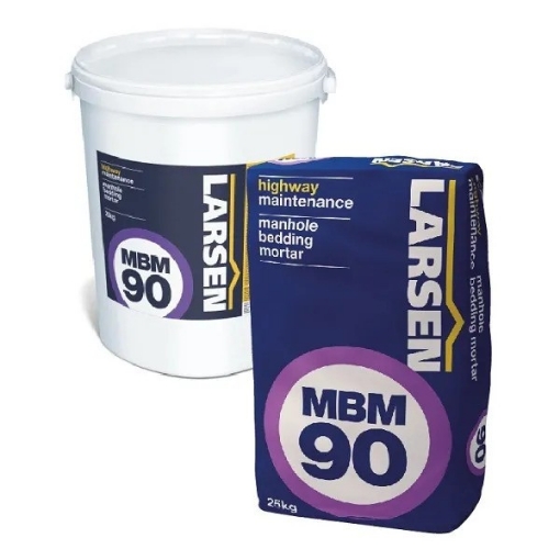 Larsen Manhole Bedding Mortar MBM 90 - 25Kg Tub