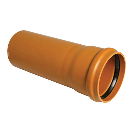 Picture of 100MM X 3MTR Single Socket Pipe