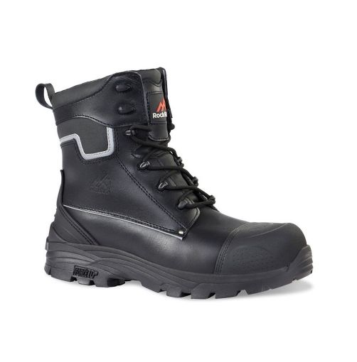 Picture of Rock Fall RF15 Shale High Leg Safety Boot with Side Zip