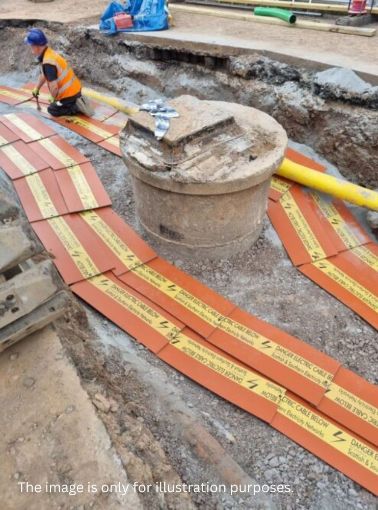 NPG Type B Stokbord cable protection tile – 1m