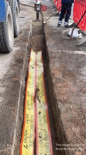 Tapetile 40m cable protection roll – UKPD approved