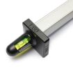 Drainage fall measuring tool with spirit level
