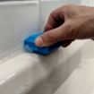 Bathroom sealant corner tool