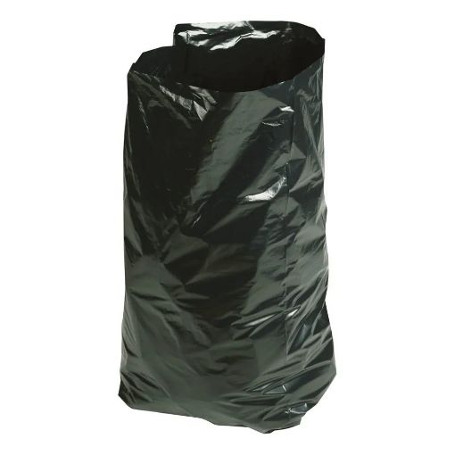 Black Refuse Sacks Medium Duty 200 box 18inx29inx39in 80L